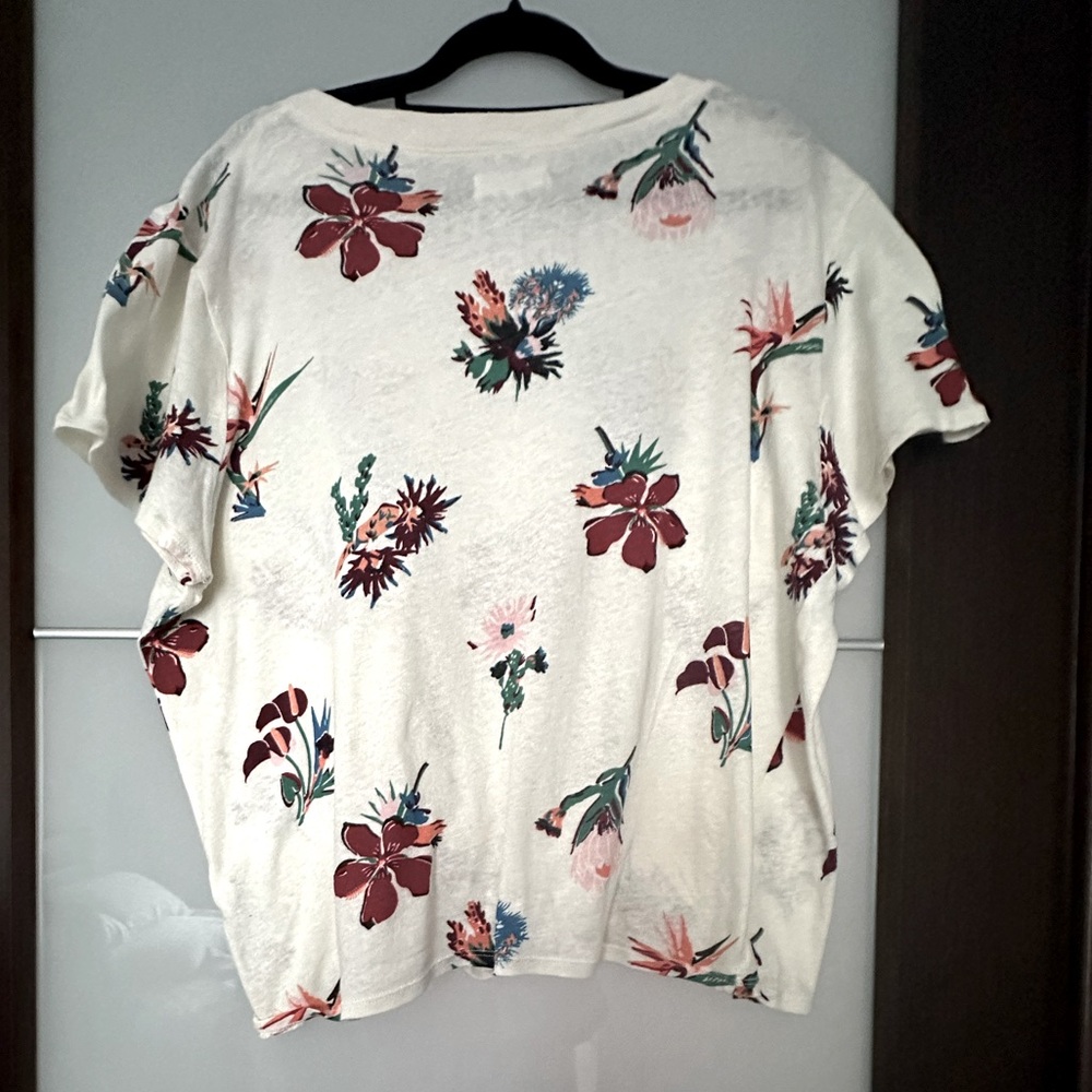 Madewell floral top size XL - Picture 4 of 4